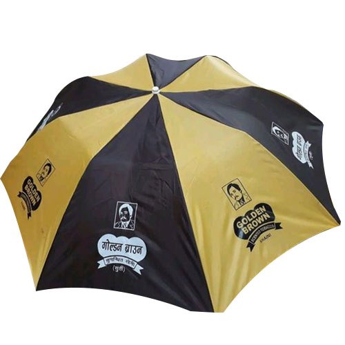 Yellow and Black Umbrella