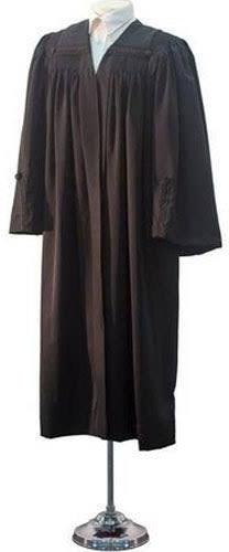 Plain Black Advocate Gowns, Size : Small, Medium, Large