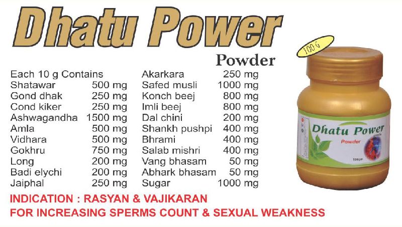 Dhatu Power Powder