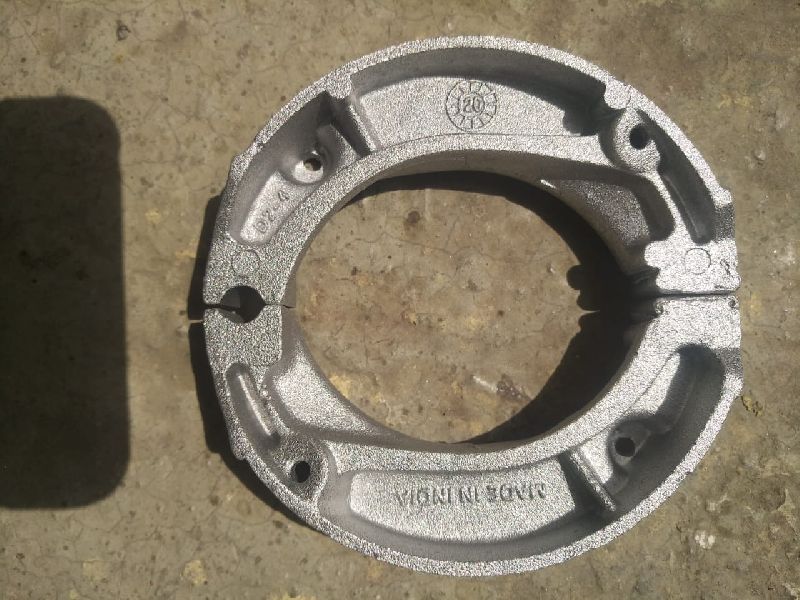 Aluminium HH/CD-100 BRAKE SHOE CASTING, for Two Wheeler Use, Feature : Corrosion Proof, Durable, Easy To Fit