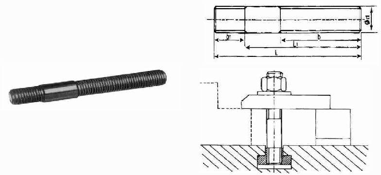 Clamping Stud With T Nut, Color : Black, Brown, Creamy, Dark Brown, Grey, Ivory, Light Grey, Off White