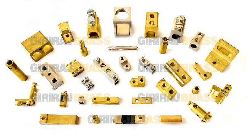 Polished Brass Electrical Parts, for Engine Use, Size : Standard