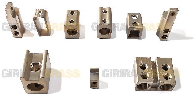 Polished Brass Fuse Components, Shape : Round