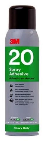 3M Heavy Duty 20 Spray Adhesive -
