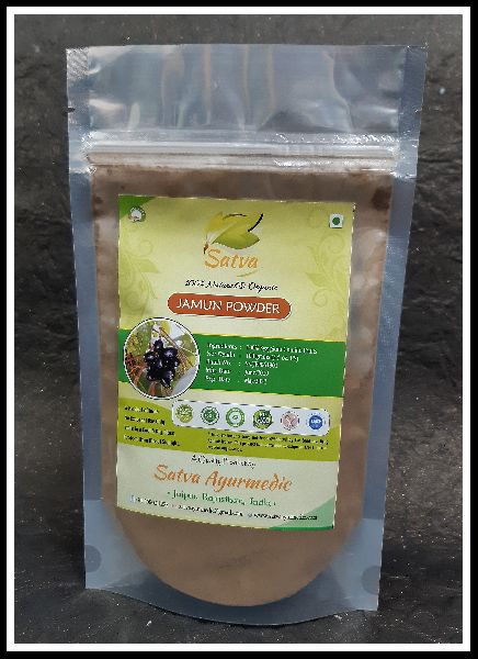 Satva Common Jamun Powder, for Health Benefits, Style : Dried