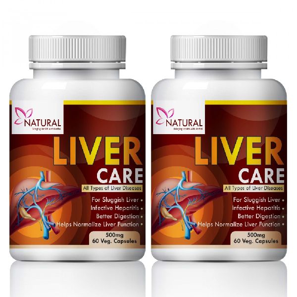 Herbal Liver Care Capsules, for Good Quality, Long Shelf Life, Low-fat