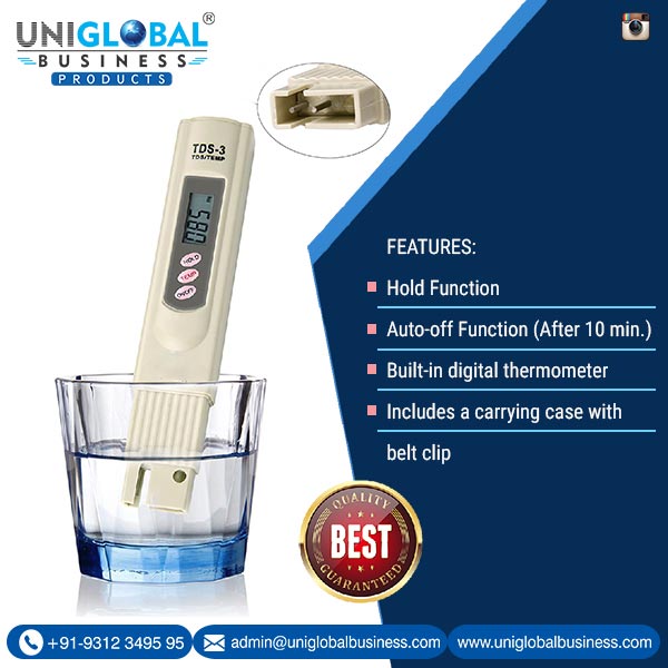 Digital TDS Meter, for Industrial, Feature : Accuracy, Durable, Light Weight