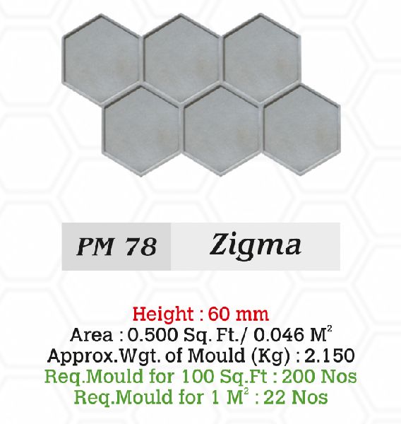 Paver Mould PM 78 Zigma