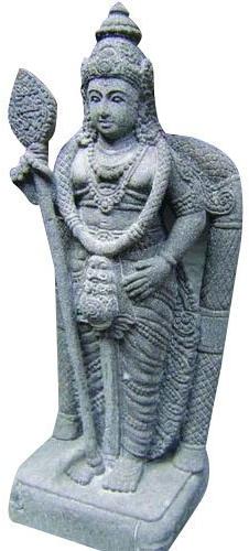 Marble Lord Murugan Statue
