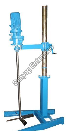 Polished Steel Gear Drive Mixer, for Industrial, Color : Blue, Grey