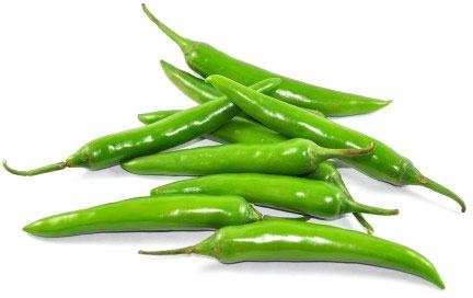 fresh green chilli