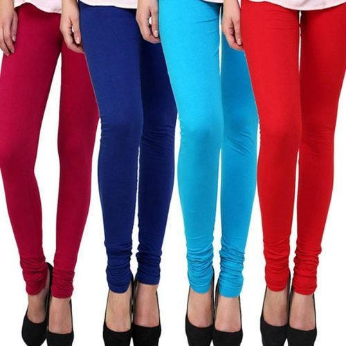 Blue Plain Ladies Cotton Leggings, Size: Small at Rs 250 in New Delhi