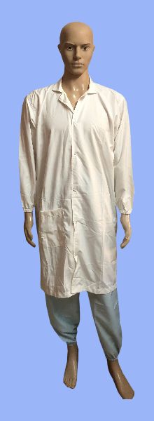 Plain Polyester Lab Coat, Size : M, XXXL