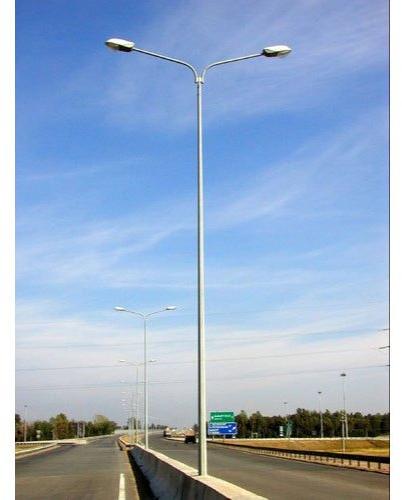 Double Arm Street Light Poles