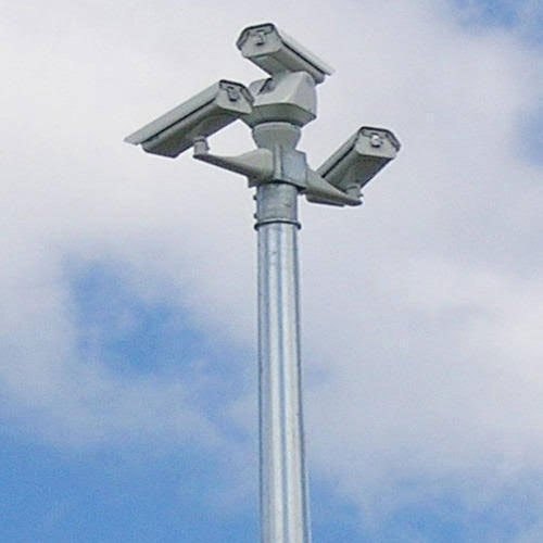Galvanized Iron CCTV Poles