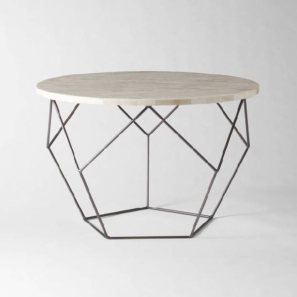 Round Glass Center Table, for Home, Hotel, Feature : Fine Finishing, Perfect Shape