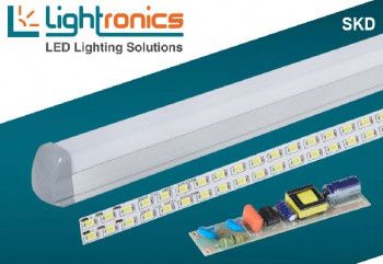 2ft T8 Square Powder Coated SKD