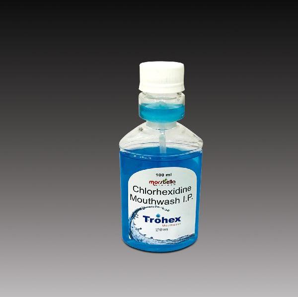 Chlorhexidine Mouthwash, Form : Liquid
