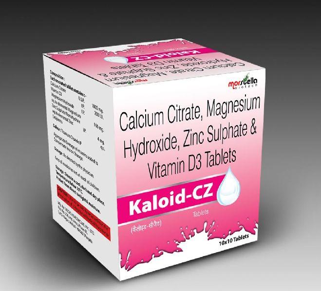 Kaloid-CZ Tablets