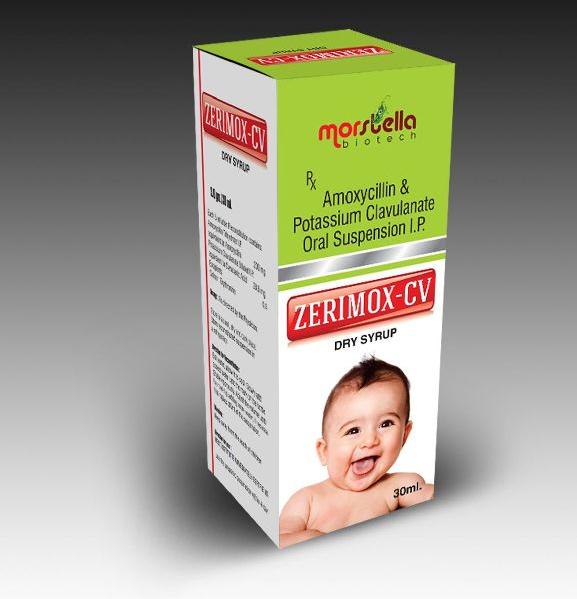 Zerimox CV Dry Syrup, Packaging Size : 30ml