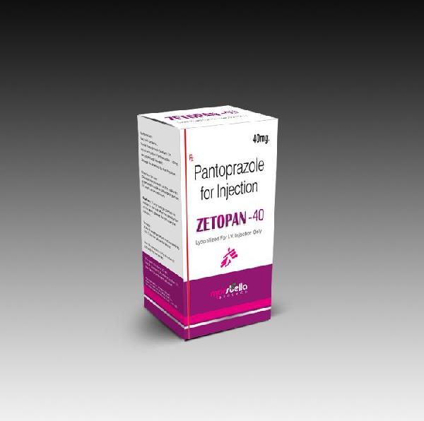 Zetopan 40mg Injection, Medicine Type : Allopathic