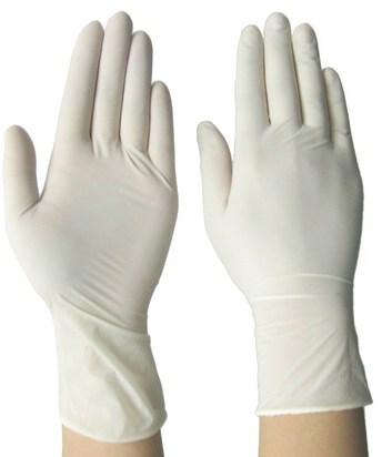 Latex Surgical Gloves, Size : M