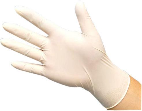 Powder Free Latex Examination Gloves, Length : 10-15 Inches