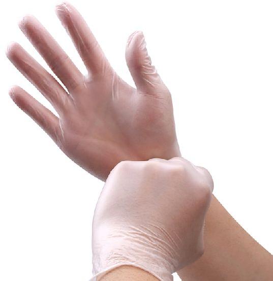 Vinyl Vinnyl Disposable Gloves, for Beauty Salon, Cleaning, Examination, Length : 10-15inches, 15-20inches