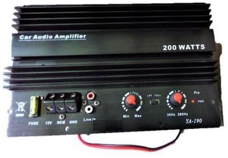 Battery Car Audio Amplifier, for Manual, Remote Control