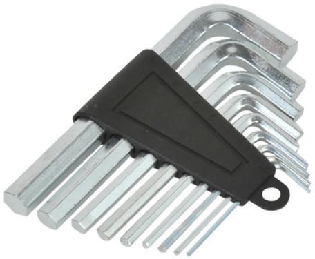 Carbon Steel Hex Key Wrenches, Color : Silver