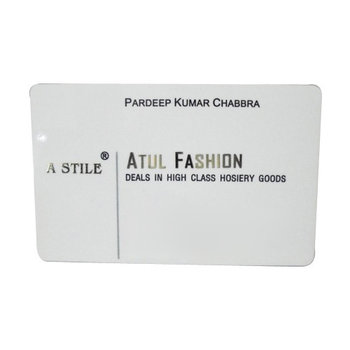 PVC Business Card Printing Services