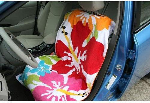 Cotton Towel Car Seat Covers, Pattern : Printed