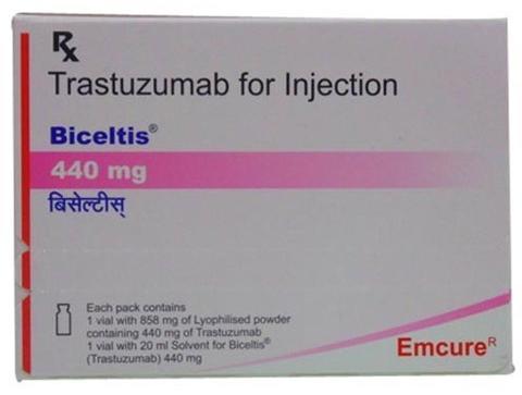 Emcure Biceltis Injection, Composition : Trastuzumab
