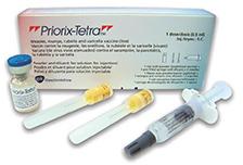 GSK Priorix Tetra Vaccine, Form : Liquid