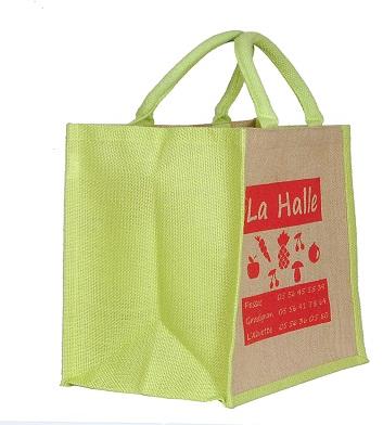 Square Jute Box Bag, for Industrial Use, Packaging, Feature : Eco Friendly, Fine Finishing, Handmade
