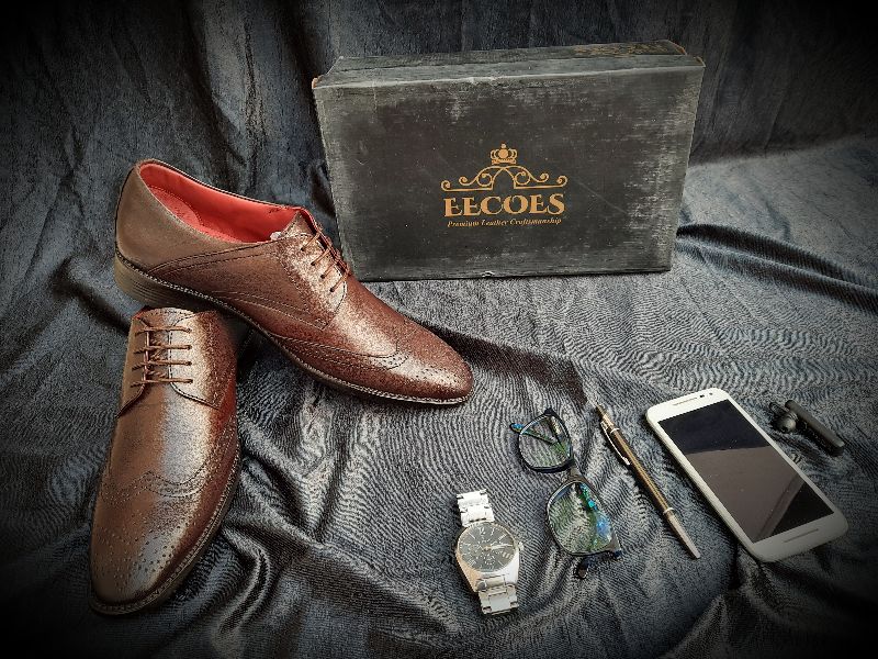 EECOES leather shoes, Gender : Male