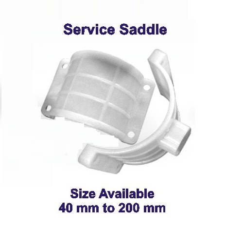 ROYAL TECH Service Saddle, Color : White