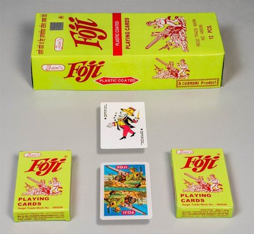 Round Cornered Rectangle Paper Playing Cards, Packaging Type : Tuck Box