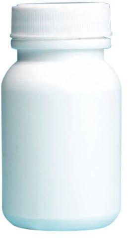 HDPE Plastic Pill Bottle, Color : White