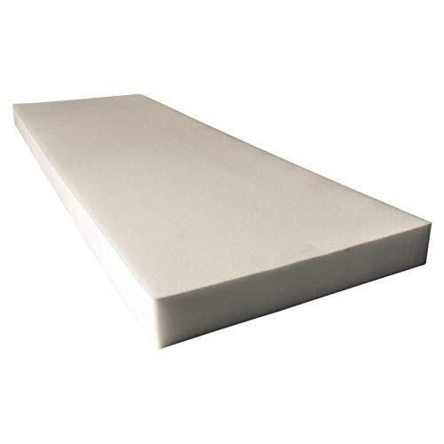 Plain Rubber Foam Mattress, Color : White