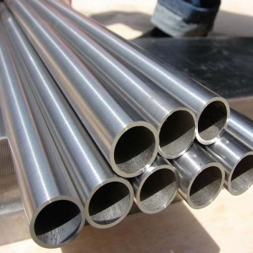 Circle Stainless Steel Round Pipes 202, Color : Silver