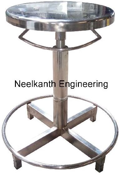 Stainless Steel Revolving Stool