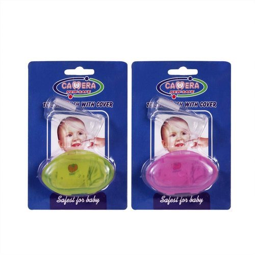 Camera Silicon Baby Finger Toothbrush, Color : Transparent