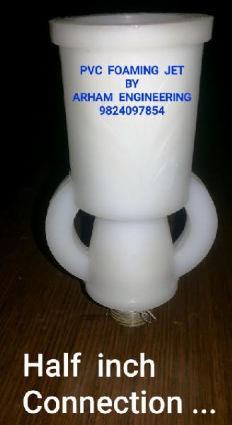 High PVC Foam Jet Fountain Nozzle, Color : White