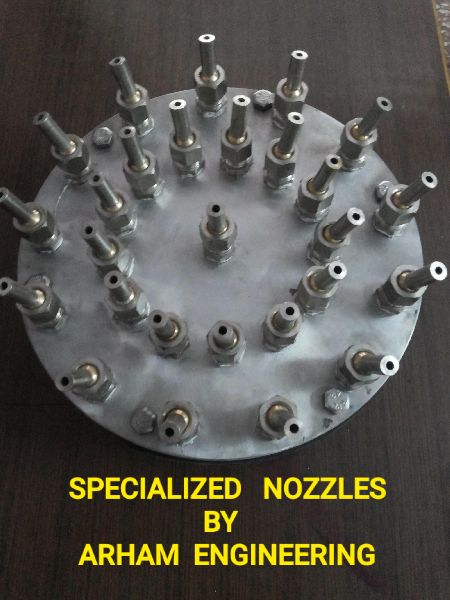 High Polished Stainless Steel Specialized Fountain Nozzle, Color : Silver