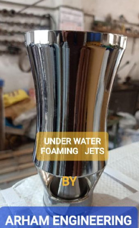 Polished Steel Underwater Fountain Nozzle, Feature : Highly Durable, Light Weight, Rustproof