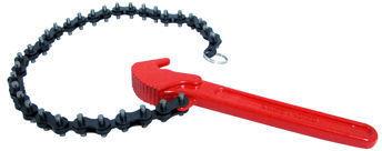 MS Oil Filter Chain Wrench, Color : Red, Black