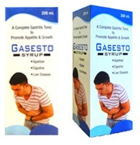 Gasesto syrup, Packaging Size : 200 ml
