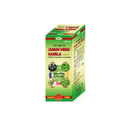 Jamun Neem Karela Juice, Packaging Size : 500 ml