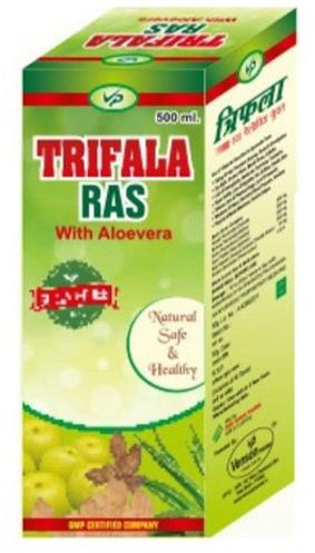 Trifala Ras with Aloevera, Packaging Type : Box